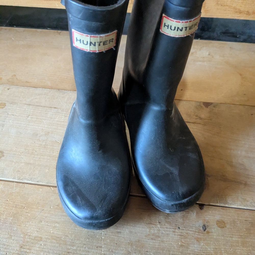 Hunter Classic Black Waterproof Boots